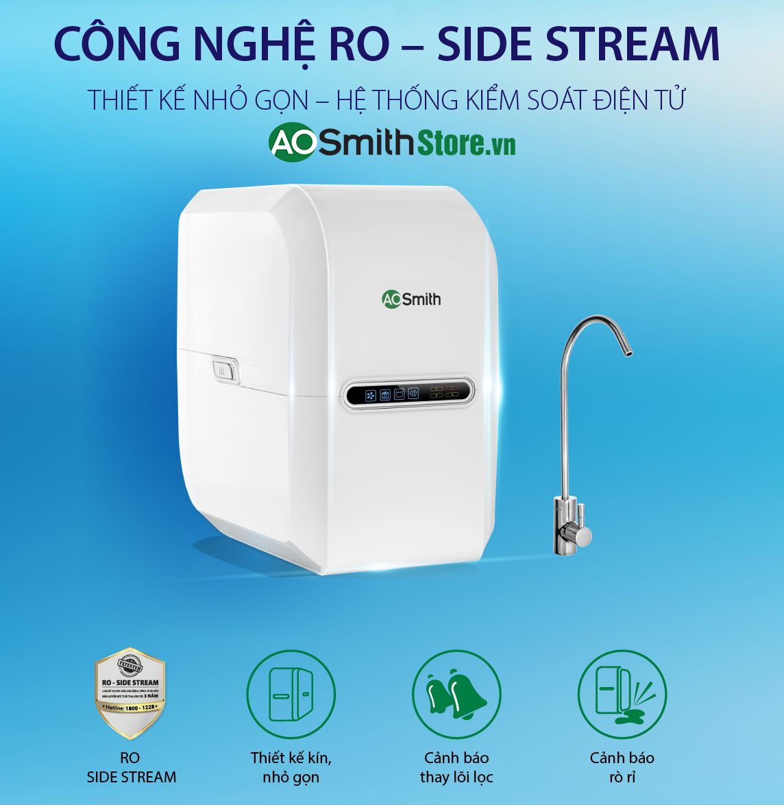 Máy lọc nước Aosmith AR75-A-S-1E