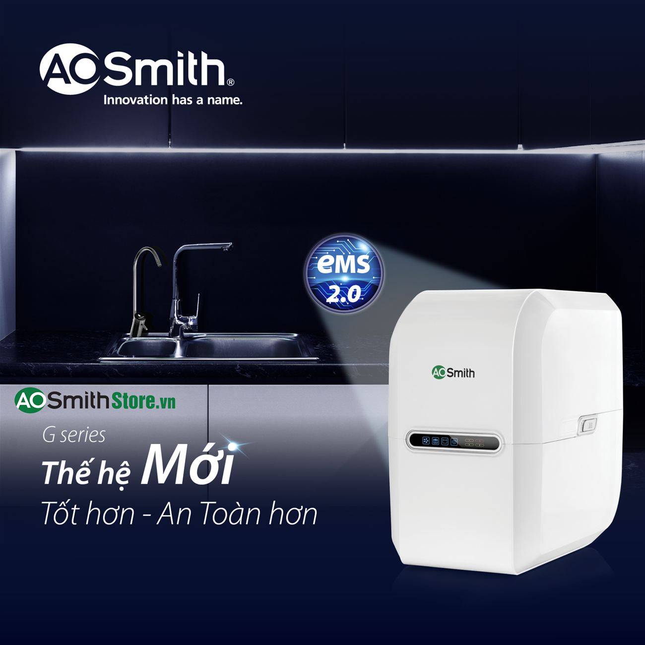 Máy Lọc Nước Aosmith G2