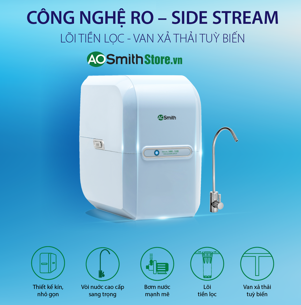 Máy lọc nước Aosmith M2