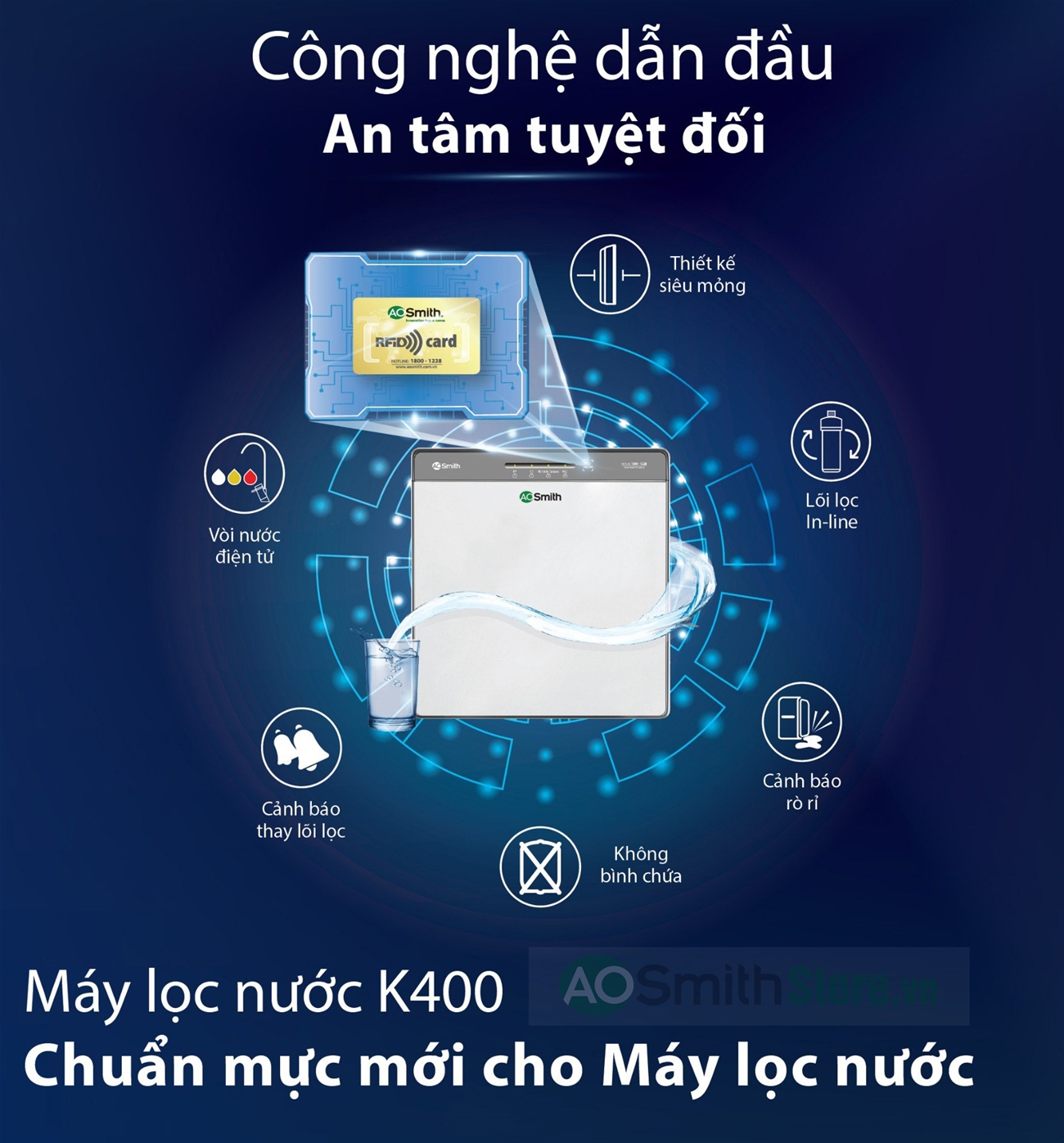 Máy lọc nước Aosmith K400