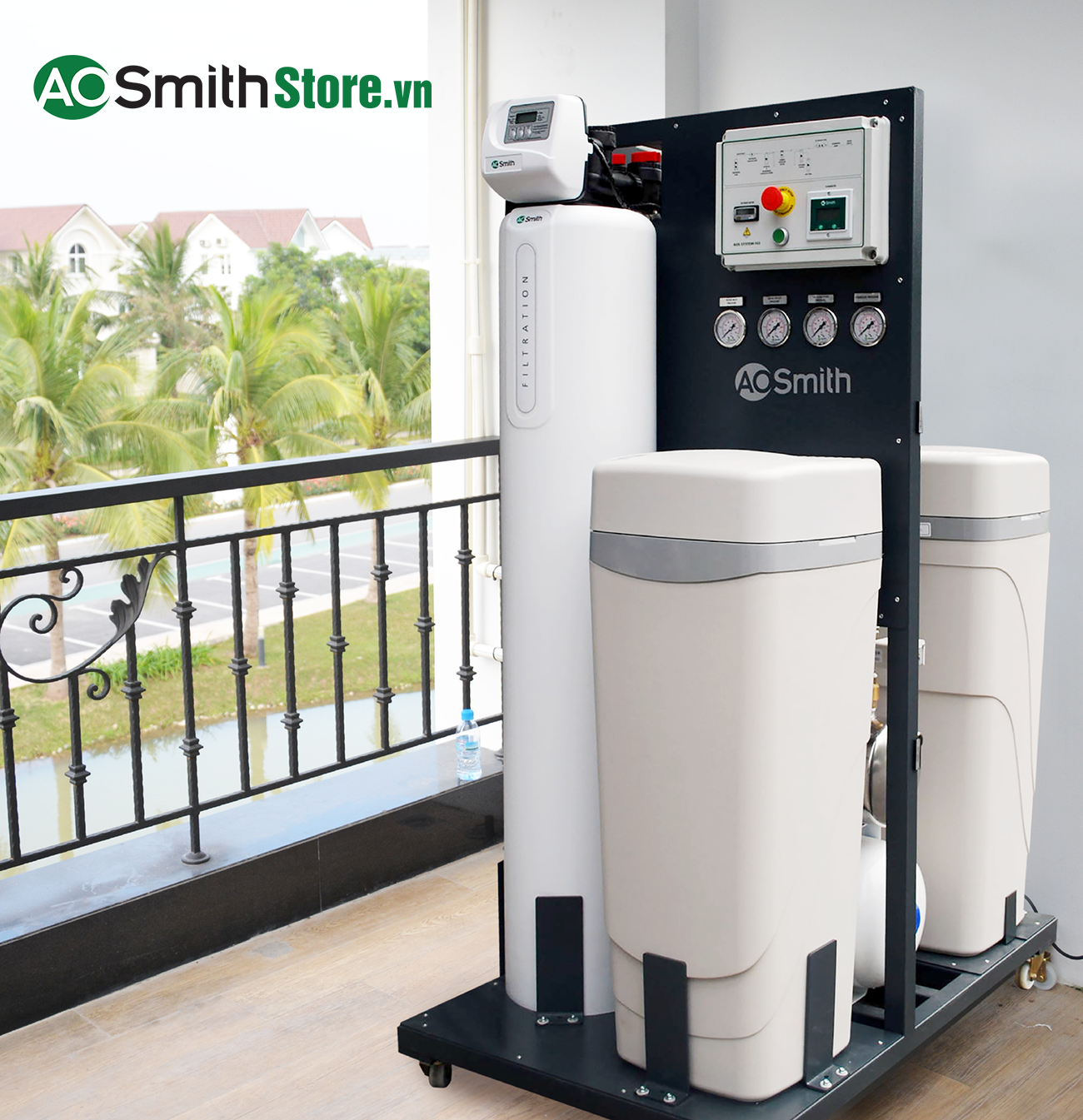 Hệ Thống Lọc Nước Đầu Nguồn Aosmith AOS System 103